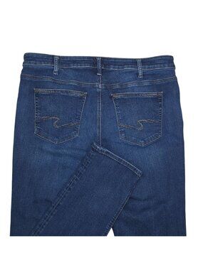 Silver Jeans Avery Straight Leg Jeans Dark Wash Denim Womens Size 16 x 34 Inseam